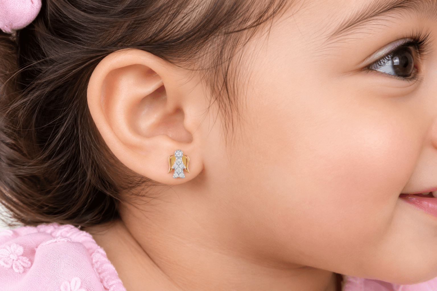 Guardian Angel Diamond Earrings — image 1