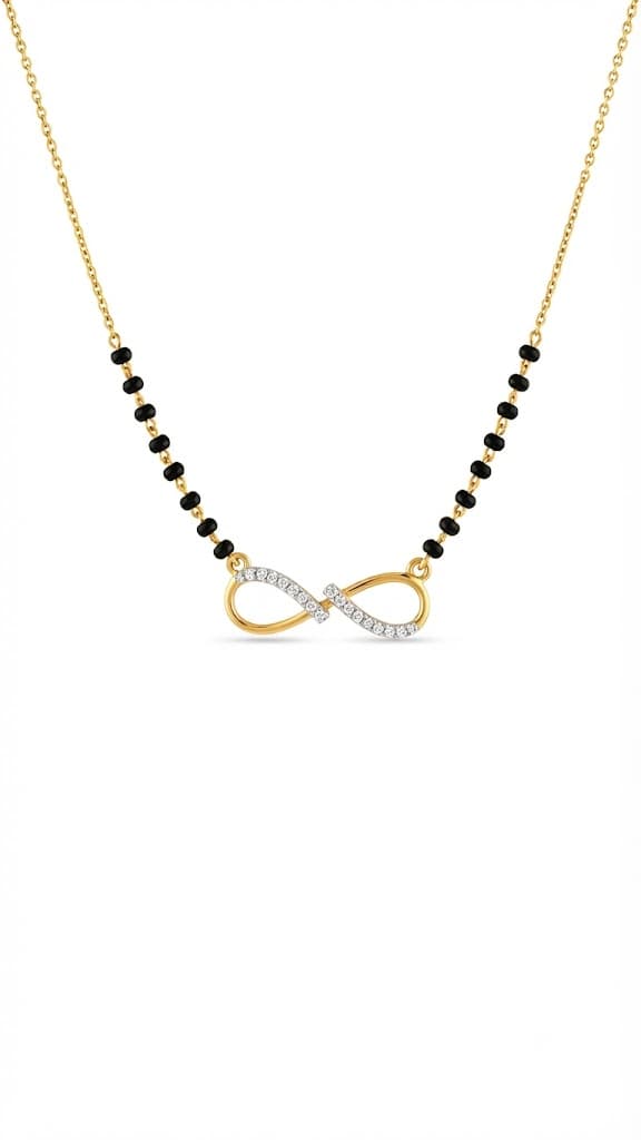 Infinite Love Diamond Mangalsutra — image 1